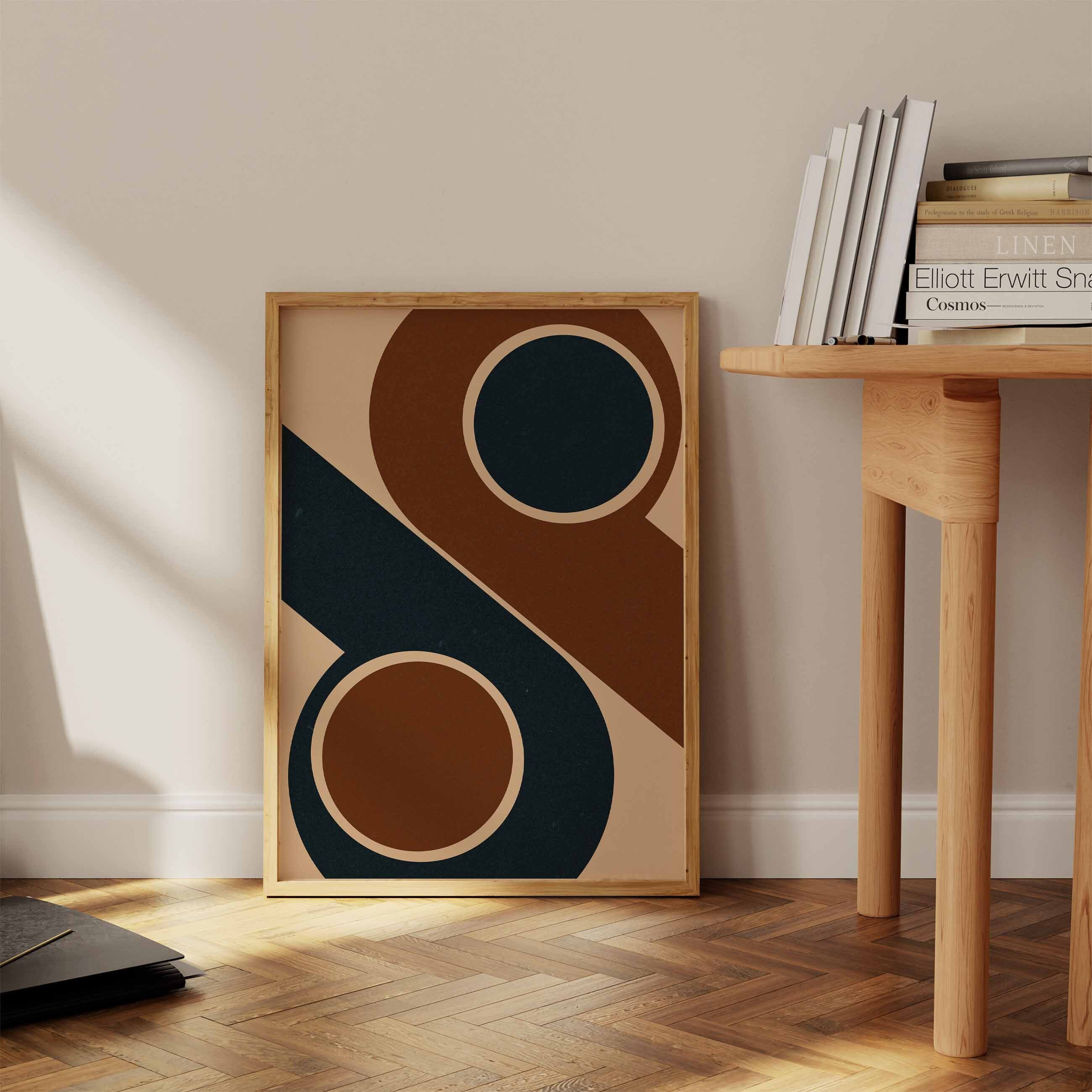 Mid Century Modern Posters, Bauhaus Abstract Wall Art, Geometric Art ...