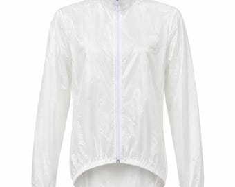 Zero Wind Unisex Cycling Jacket Size XS | Windproof and Rainproof Ultra Lightweight 78g | MTB Gravel Running Made in Italy