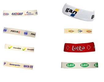 Vintage Team Retro Cycling Headband,Sojasun Saur,Lotto, Lpr Brakes, Gan, Katusha,Team Acqua&Sapone,GreenEdge,Team Quick Step,