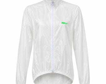 Zero Wind Unisex Cycling Jacket Size XL | Windproof and Rainproof Ultra Lightweight 110g | MTB Gravel Running Made in Italy