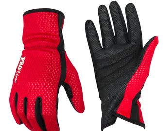 ProLine Windtex Winter Cycling Gloves • Size M • Red • 1 Pair