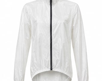Zero Wind Unisex Cycling Jacket Size XXL | Windproof and Rainproof Ultra Lightweight 100g | MTB Gravel Running Made in Italy