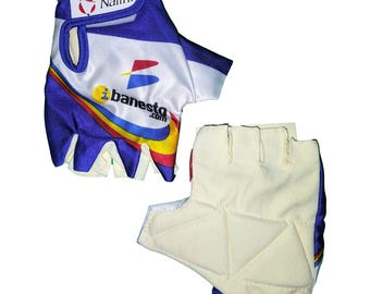 Banesto Vintage Team I fietshandschoenen, maten M, L, XXL