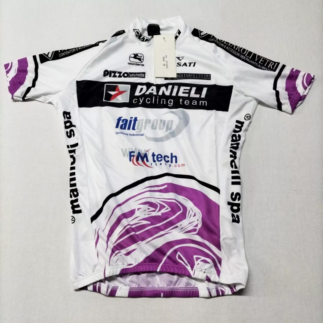 Maillot Cycliste Giordana Le Tour De France - Taille XXL - Manches Courtes - Occasion Italie