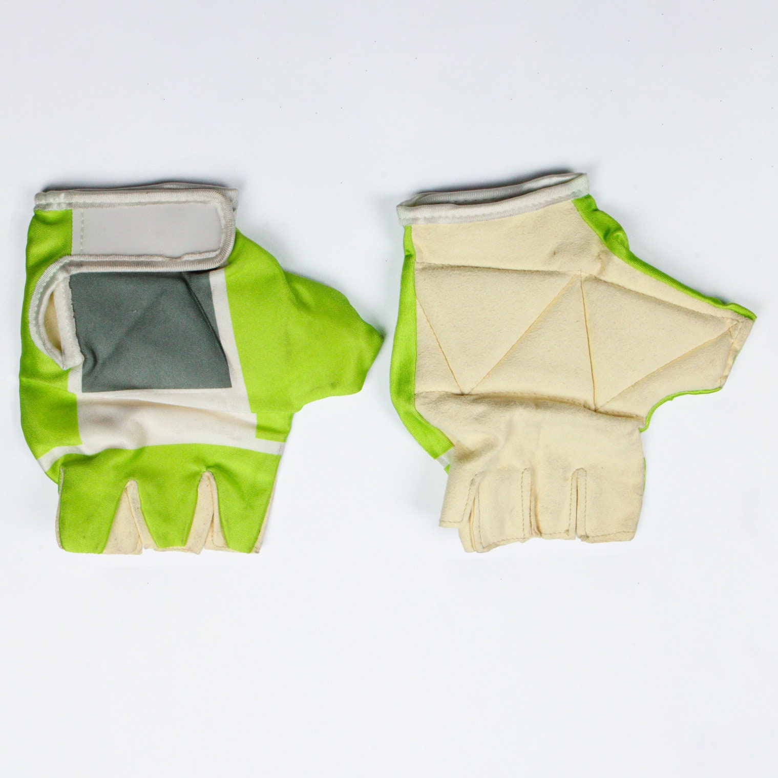 Vintage Acid Green Cycling Gloves Cycling Gloves Bicycle, Mountain bike, Bike, Racing bike,Bike, Mountain bike, sports, gym
