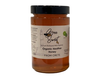 Organic Thyme Honey from Chania Crete Certified Bio