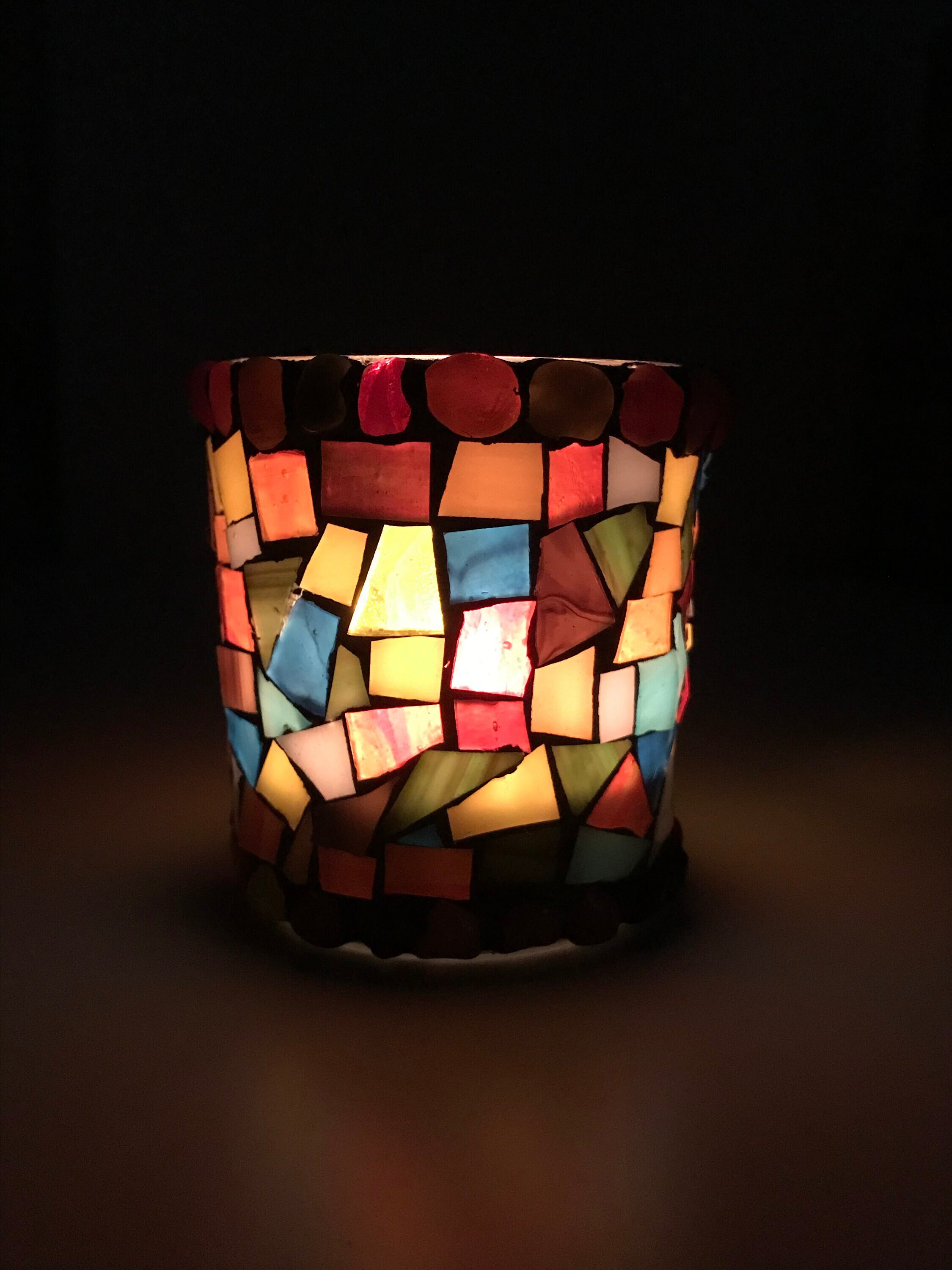 Photophore en Mosaïque