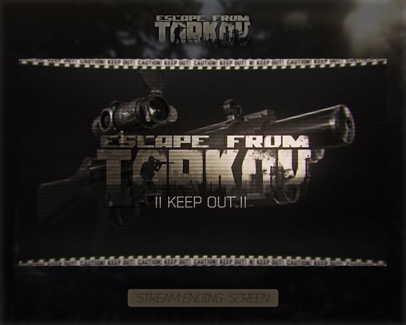 Escape From Tarkov Animated Screen for Streaming - Etsy