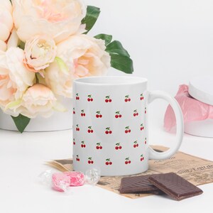 White Glossy Mug, Coffee Mug, Gift for Her, Coffee Cup, Gift for Coffee Lover, Mother&#39;s Day Gift, Gift for Friends