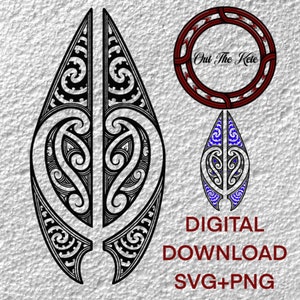 Layered Māori SVG, PNG, Bundle, Māori Art, NZ