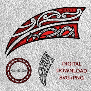Layered Māori SVG, PNG, Bundle, Māori Art, NZ