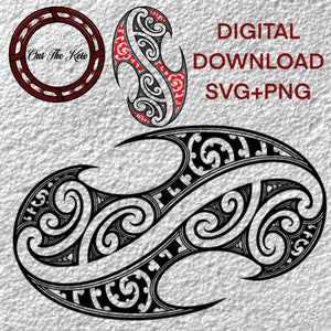 Layered Māori SVG, PNG, Bundle, Māori Art, NZ