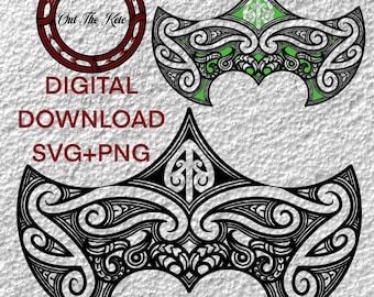 Maori-svg, Maori-kunst, digitale download, gelaagd, png, NZ