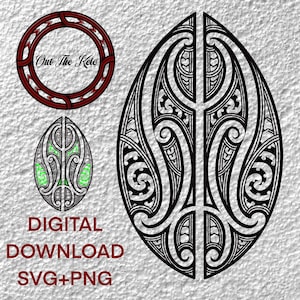Layered Māori SVG, PNG, Bundle, Māori Art, NZ