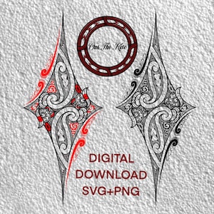 Layered Māori SVG, PNG, Bundle, Māori Art, NZ