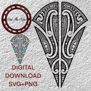 Layered Māori SVG, PNG, bundle, māori art, nz