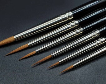 Rosemary & Co Serie 33 Kolinsky Sable Brushes Vollsortiment