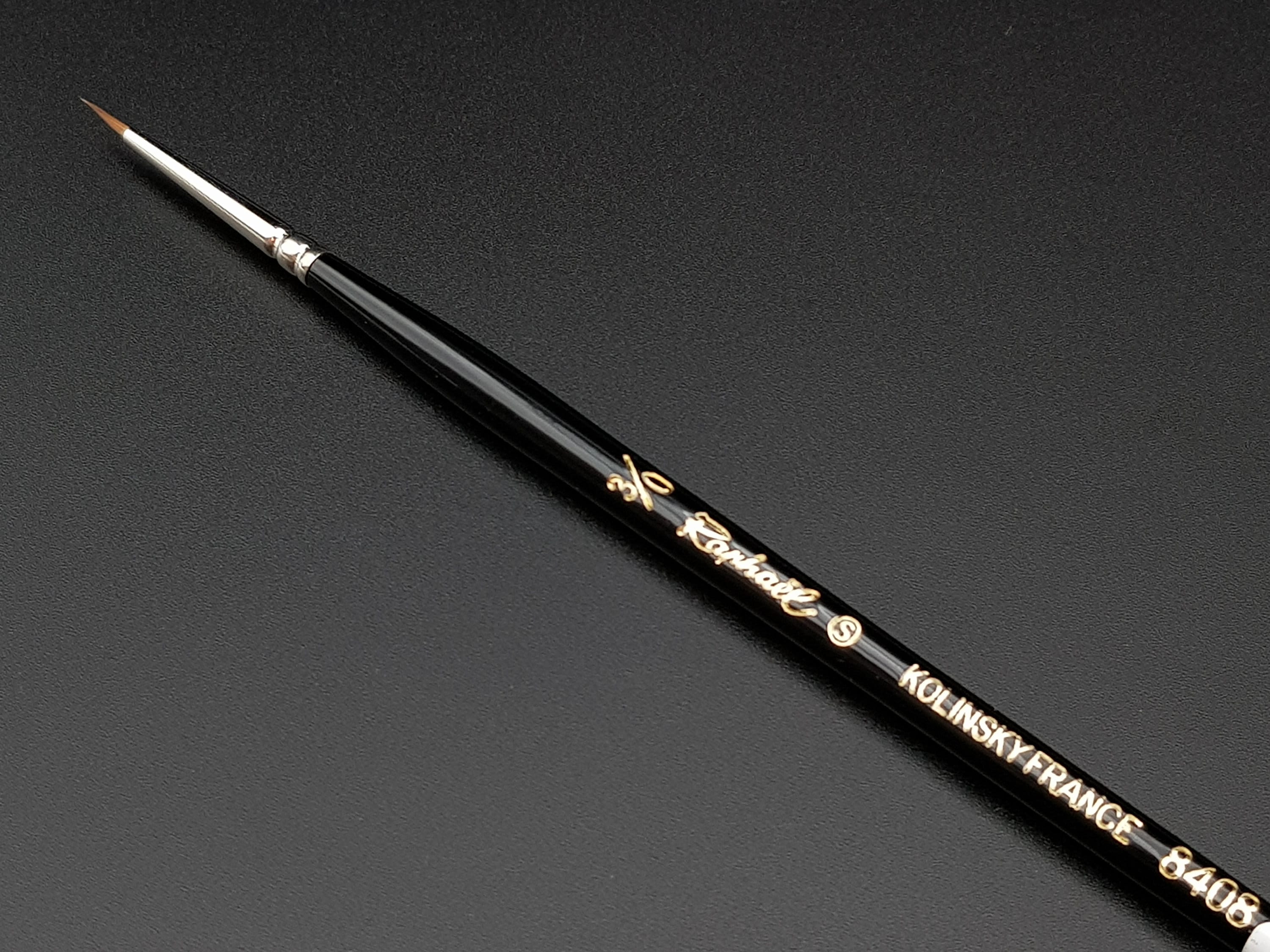 Raphaël Pure Kolinsky Sable Brush Round 8404 St 3 | Pen Store Raphaël Pure Kolinsky Sable Brush Round 8404 St 3 | Pen Store
