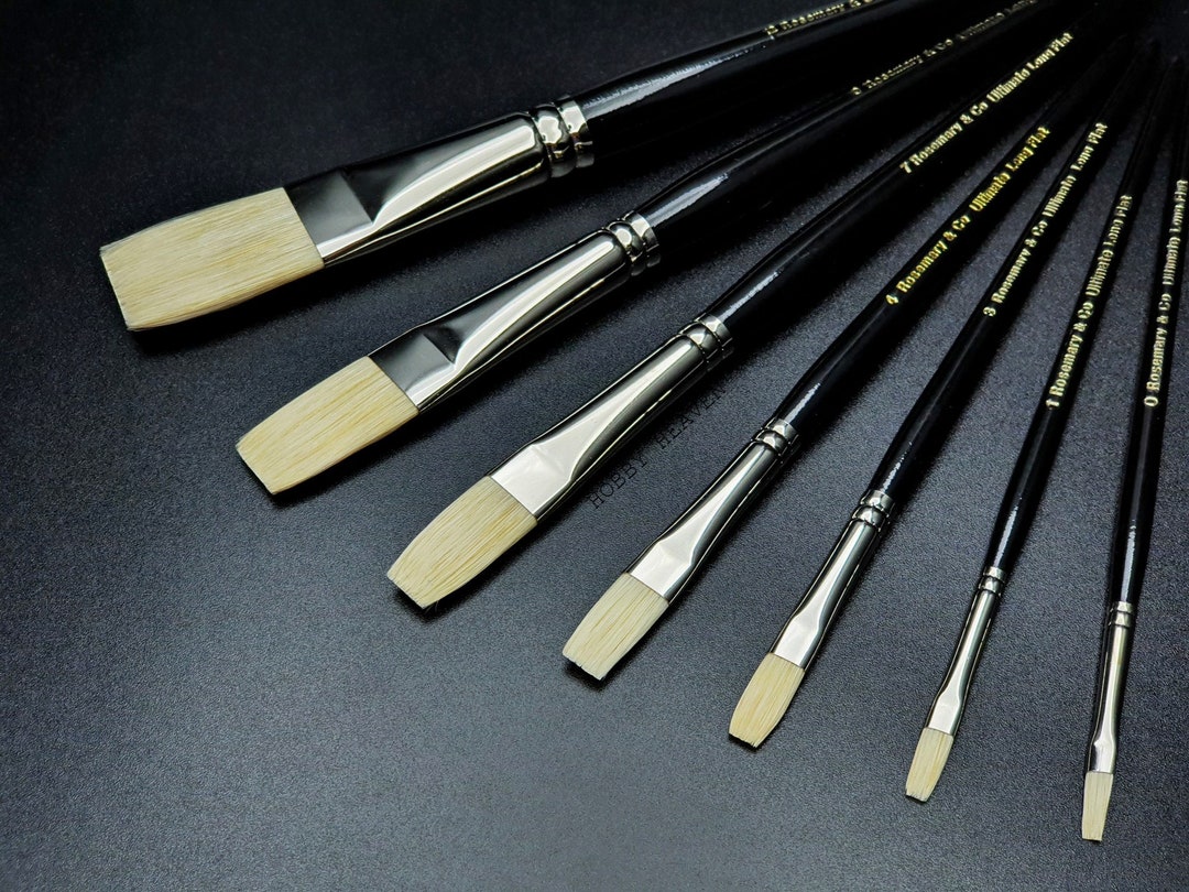 Rosemary & Co Ultimate Bristle Long Flat Brushes Range Singles Fast