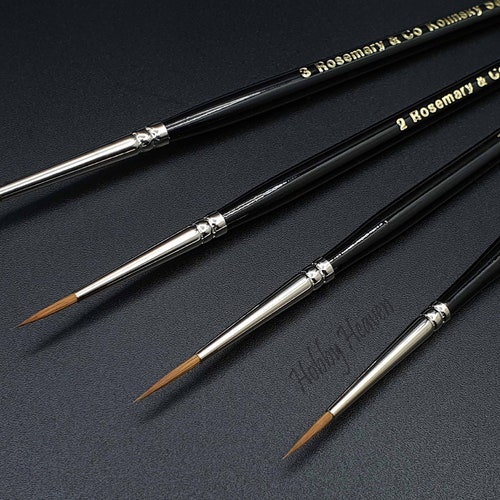 Rosemary & Co Series 33 Kolinsky Sable Brushes Full Range Etsy