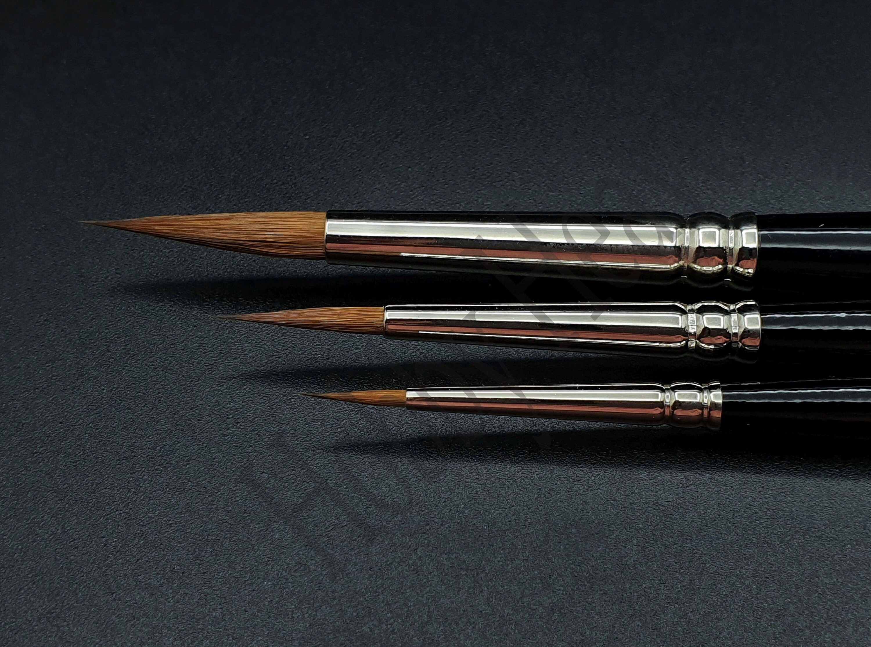 Raphael 8408 Botanical Kolinsky Sable Brush Set With Box Sizes 2/0 2 6