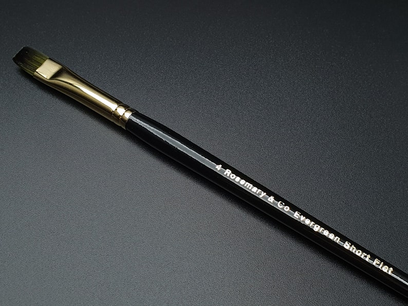 Rosemary & Co Set 160 Evergreen Pochade Brushes Fast Shipping Etsy