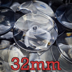 32mm Wargaming Flying Base: Scratch & Break-Resistant Miniature Base