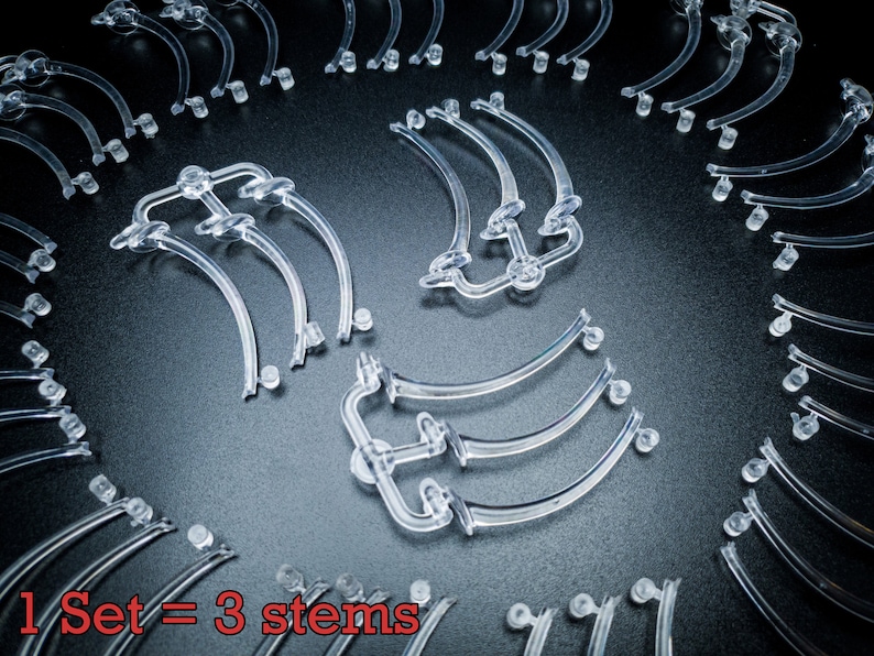 Wargaming Curved Stems Set For Flying Models image 3