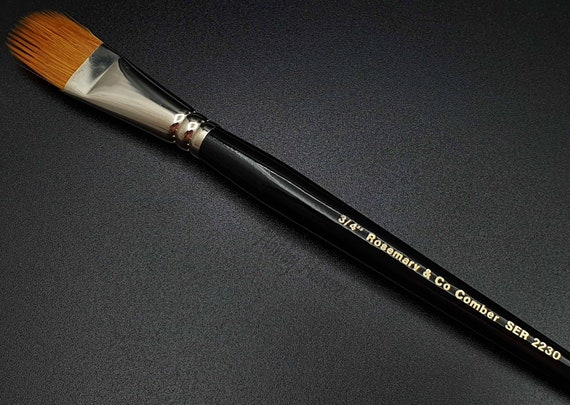 Rosemary & Co Series 2230 Spiky Comber Golden Synthetic Brushes