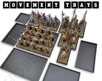 Movement Trays For Tabletop Games Full Range Tabletop Wargaming Square And Rectangle Trays
