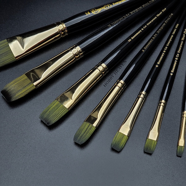 Rosemary and Co Paint Brushes Etsy