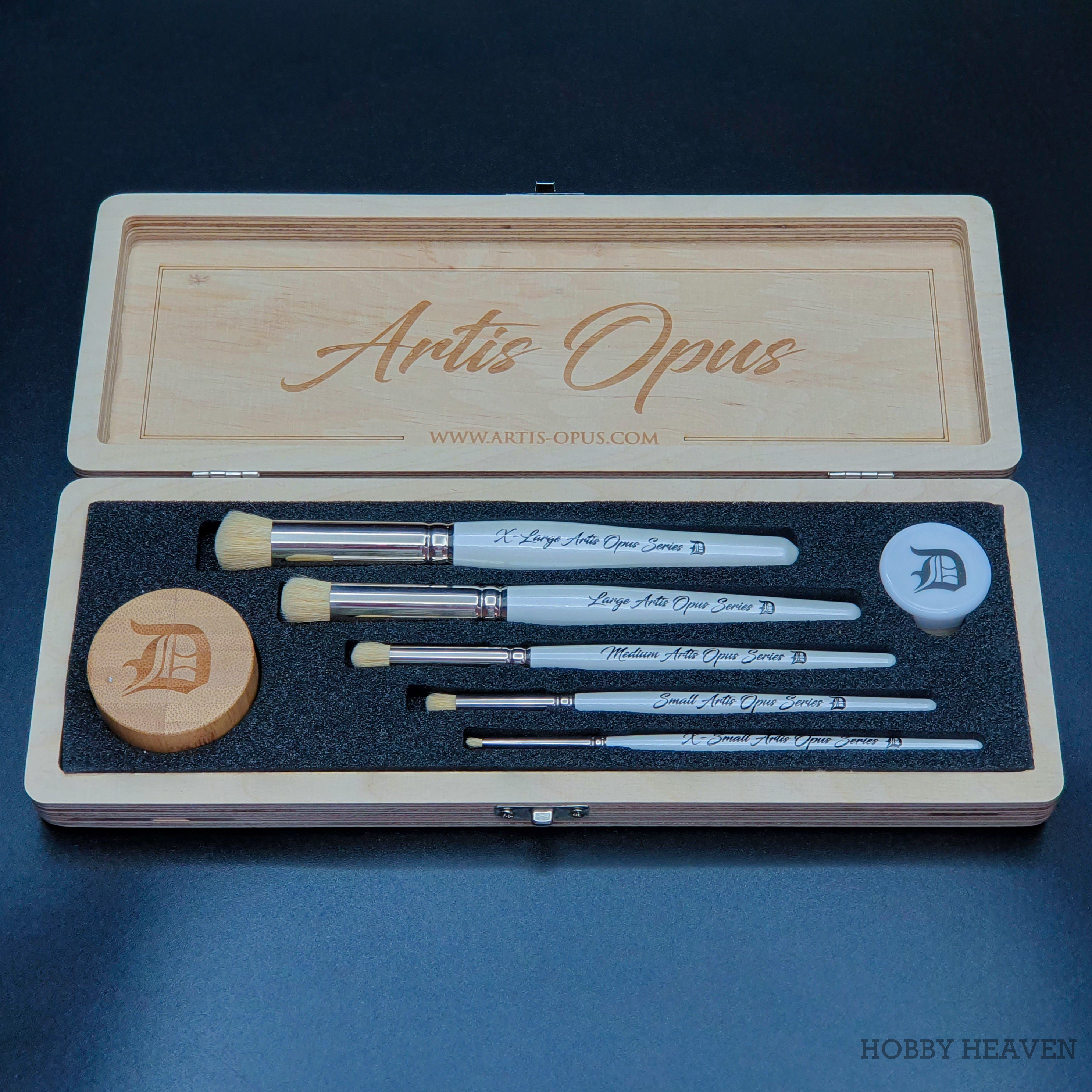 Artis Opus Series D Deluxe 5 Slot Brush Set 