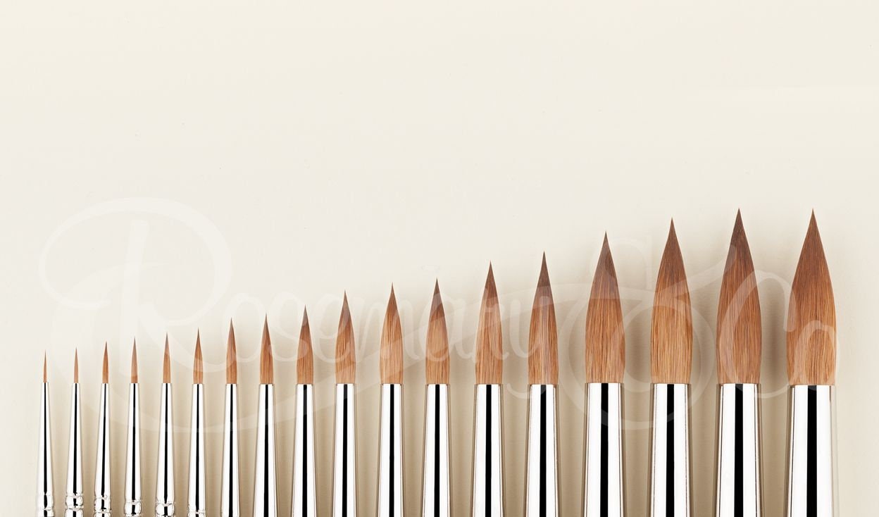 Rosemary & Co SERIES 99 Pointed Pure Sable Full Range Etsy