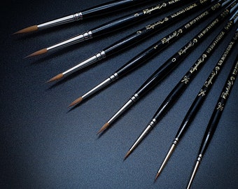 Raphael Series 8404 Kolinsky Sable Brushes Range