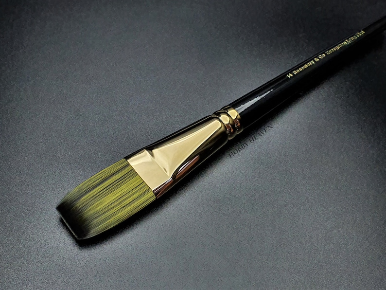 Rosemary & Co Evergreen Long Flats Brushes Range Etsy