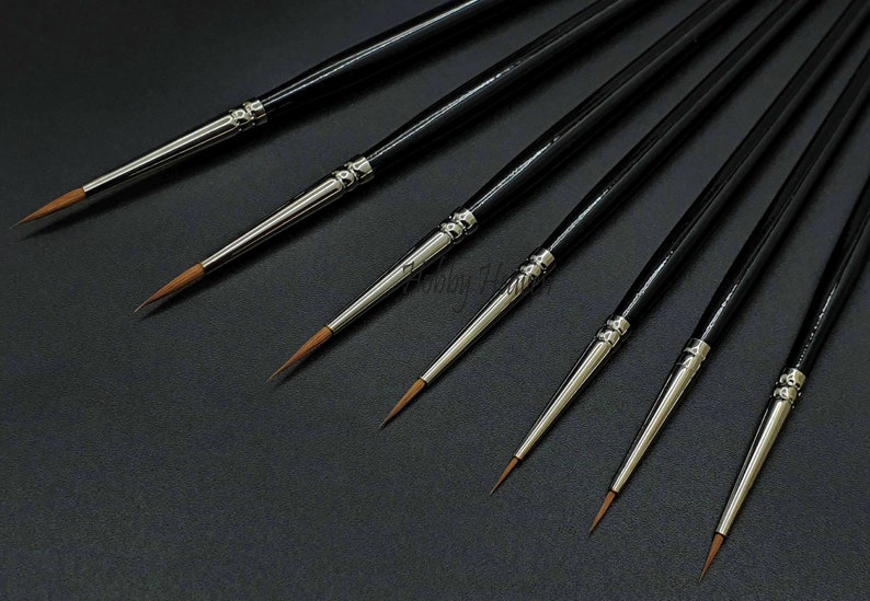 Rosemary & Co SERIES 99 Pointed Pure Sable Full Range Etsy