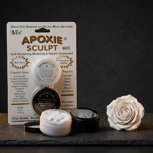 Aves Apoxie Sculpt 113g White, Starter Size Epoxy Modelling Compound, Trial Pack Sculpting Putty, Zero Shrinkage, UK Stock Same Day Dispatc