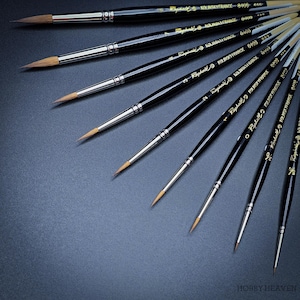 Raphael Series 8408 Kolinsky Sable Brushes Range