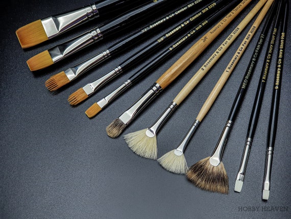 Rosemary & Co Set 45 Landscape All Mediums 16 Brushes Set Fast Shipping 