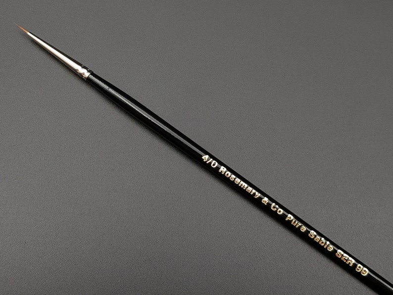 Rosemary & Co SERIES 99 Pointed Pure Sable Full Range Etsy