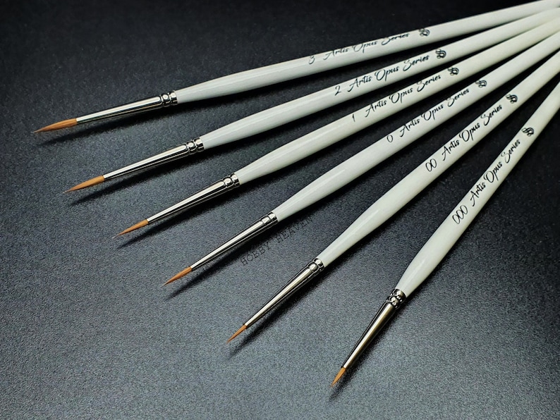 Artis Opus Series S Kolinsky Sable Brushes Singles Etsy UK