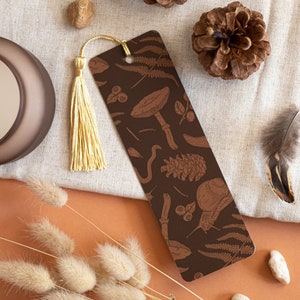 Woodland Bookmark (Warm Brown)