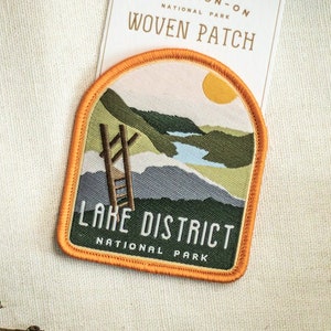 The Lake District Woven Patch