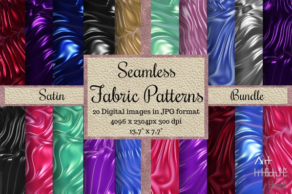 Seamless SATİN Fabric Patterns, SİLK Textures, Linen Digital Papers,  Printable Scrapbook, Liquid Marble, Silk Backgrounds, Black, Red, Pink 