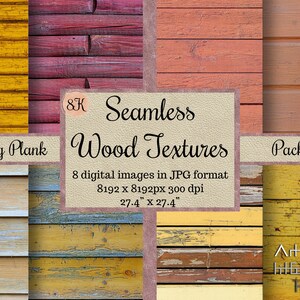TEXTURAS DE TABLONES SIN COSTURAS, pisos de color primaveral, madera sucia, patrón de madera, papeles digitales, álbum de recortes imprimible, tablón de madera horizontal jpg