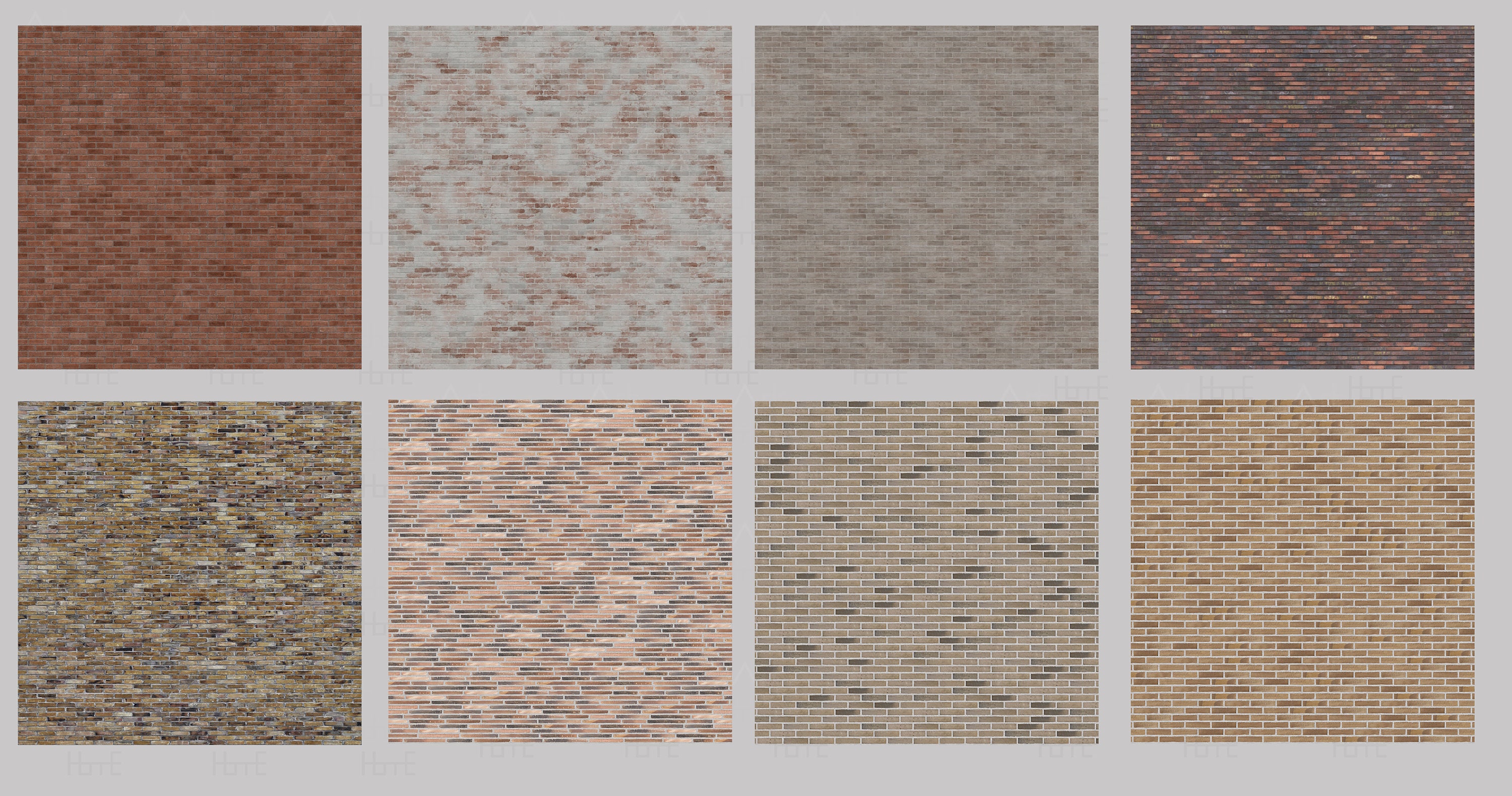 Little Bricks Texture Seamless Small Brick Textures, Brick Wall Patterns, Small Tileable ...