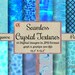 Seamless Turquoise TEXTURES, Abstract Crystals, Ocean Digital Papers ...