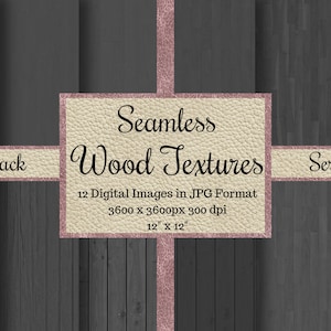 Patrones de madera negros sin costuras, textura oscura, baldosas de tablones de madera repetidas grises Papeles digitales, Álbum de recortes imprimible, madera de tejido de mal humor