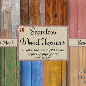Seamless Hard Plank Textures, Wood Patterns, timber for DIY crafters, Wooden Digital Papers, dollhouse and miniature home sheets, printable