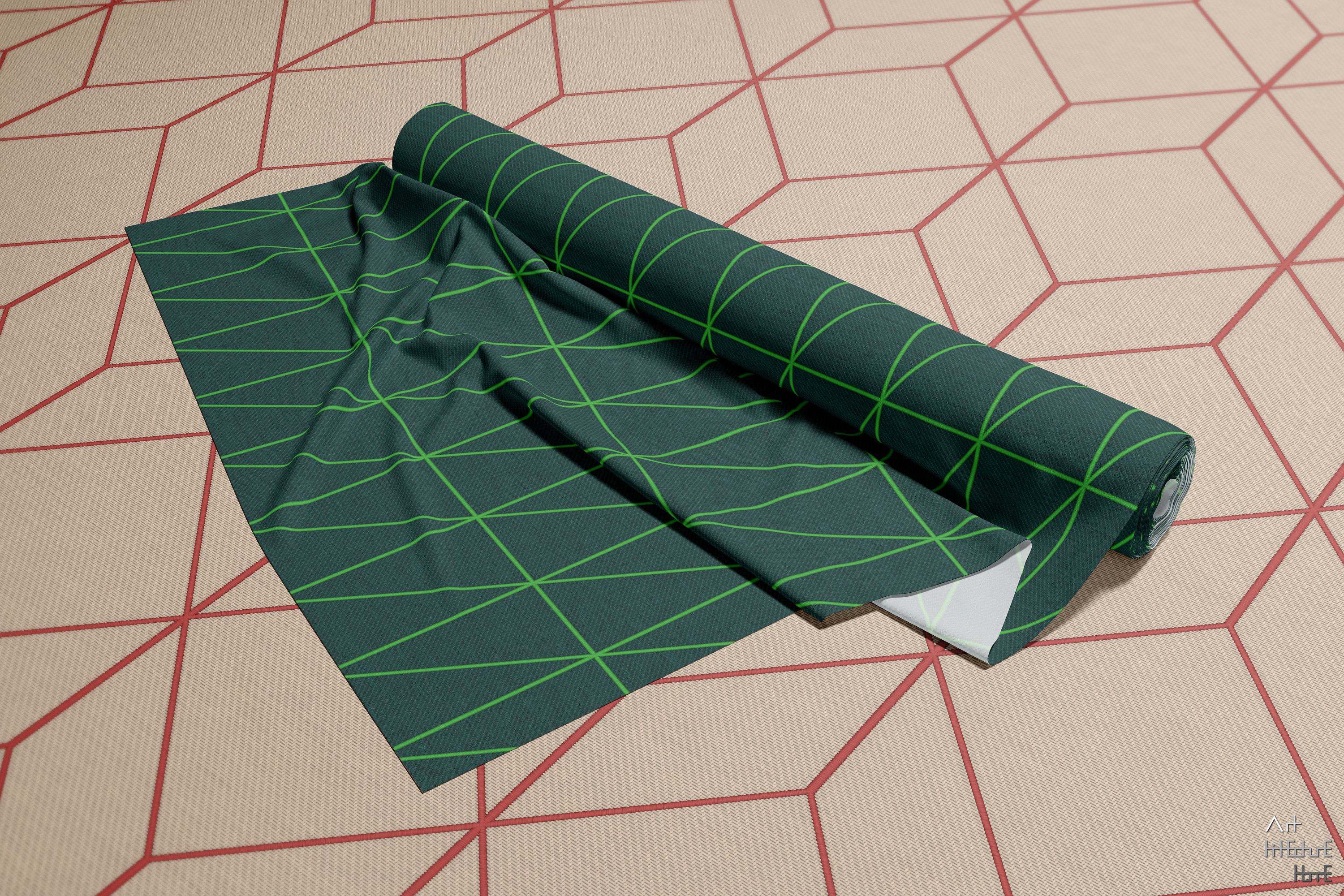 6K Seamless Fancy Lines Fabric Textures, Zigzag Fabric Pattern, Digital ...